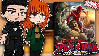 Spider-Man Brand New Day React To Spider-Man | Peter Parker | Gacha React
