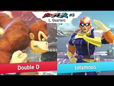 Double D (Donkey Kong) vs Infamous (Captain Falcon) - Fire and Ice #5 Losers Quarter Finals