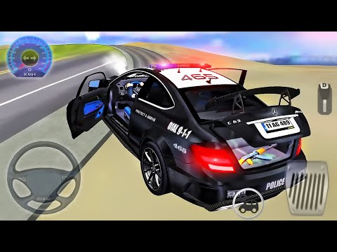 Police car Mercedes S63 Driving - Police Hot Pursuit - Best Android GamePlay #2