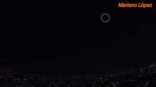 OVNI - DOBLE DESTELLO en el cielo - 4K - UFO sighting - DOUBLE FLASH in the sky