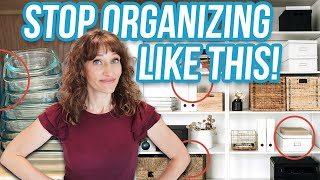 The Worst Home Organization Mistakes (& How to Fix Them)