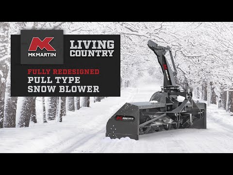 Introducing the new MK Martin Meteor Pull Type Snow Blower