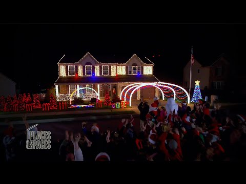 The Great Christmas Light Fight - Top 7 Homes With The Best Light Shows!