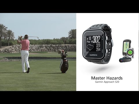 Garmin Approach S20 - How to handle a hazard (English)