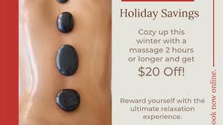$20 Off 2 Hour Massages