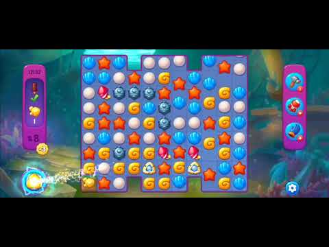 Fishdom Super Hard Level 12132 (with Double Lightning Booster) @choraelmin