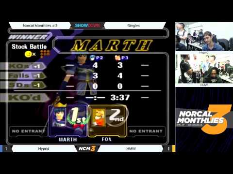 NorCal Monthlies #3 - Hyprid vs HMW - Singles