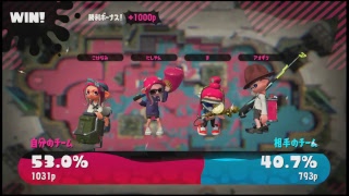 スプラトゥーン２　ナワバリに潜入