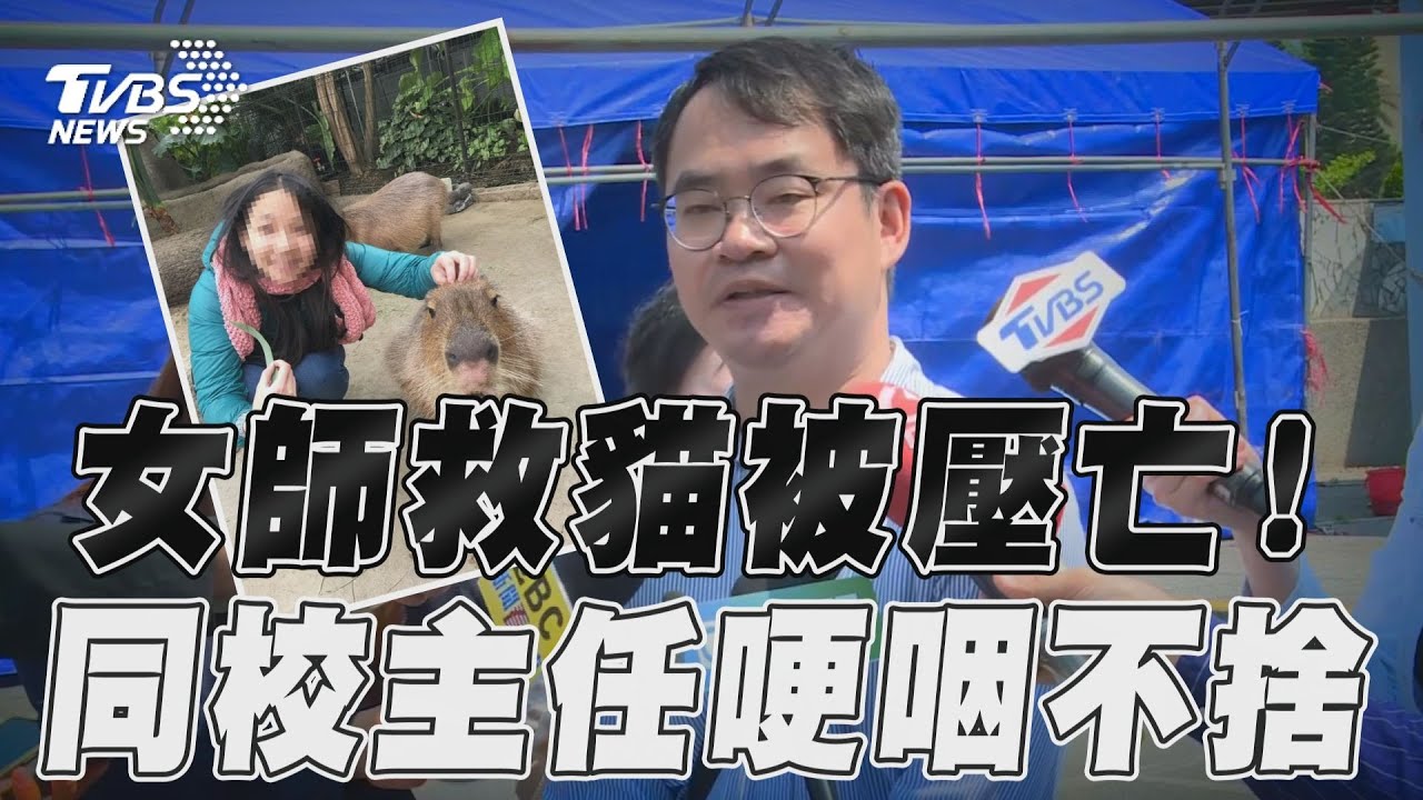 影音/花蓮女師救愛貓魂斷天王星大樓 輔導主任哽咽:昨還熱情道別