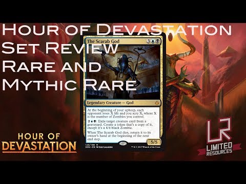 Limited Resources 397 – Hour of Devastation Set Review: Rare and Mythic Rare