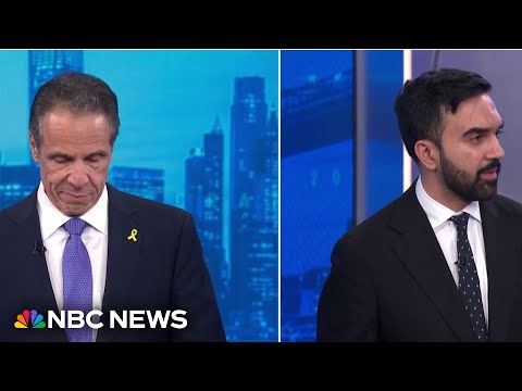 Cuomo, Mamdani spar over billionaires and Trump in first NYC mayoral debate