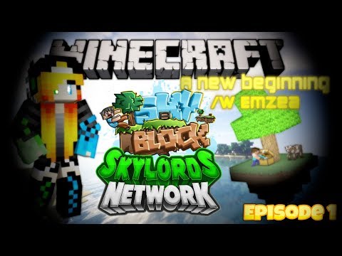 A New Beginning! | SkyLords Skyblock | w/ Emzea [EP.1]
