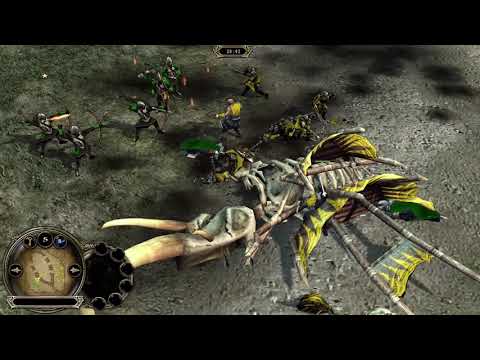 Minutes in Middle-earth Battle Footage: Cair Andros, Part 1/3 - LOTR BFME ROTWK