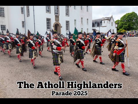 The Atholl Highlanders Parade 2025