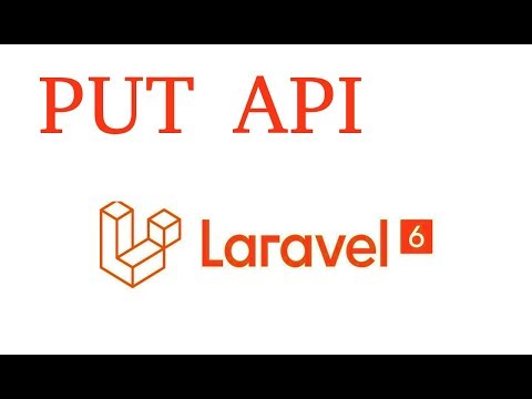 Laravel 6 Api tutorial 4 PUT API for date data