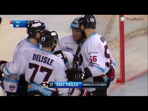 Eric Faille - HC ‘05 iClinic Banská Bystrica (Tipsport Liga) - April 24 2018 - goal 2