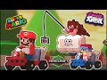 Here We Go Friday Night Funkin V S Super Mario Kart Week Minecraft Animation
