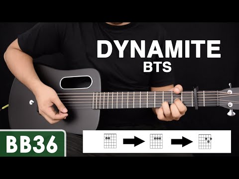 Dynamite - BTS (방탄소년단) Guitar Tutorial