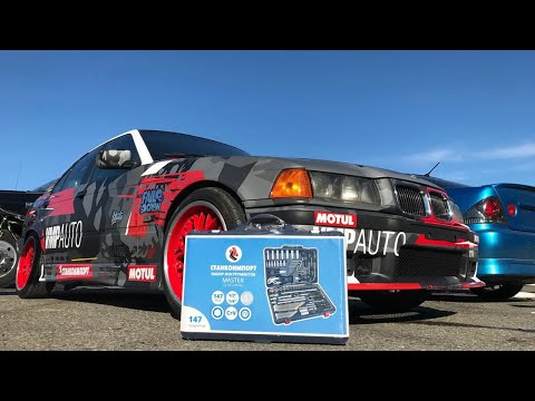 2-й этап «Сочи Дрифт Челлендж» 2021, оклейка нашей BMW e36.