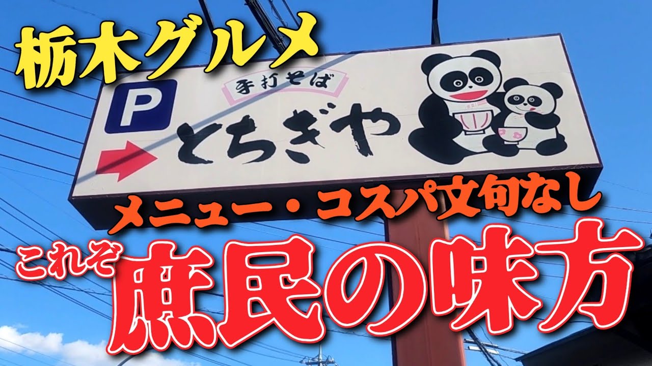 【栃木グルメ】★リピート店 ｢手打そば とちぎや｣ 初オーダーの鳥からあげ定食に大満足!! その他過去メニューもご紹介!!