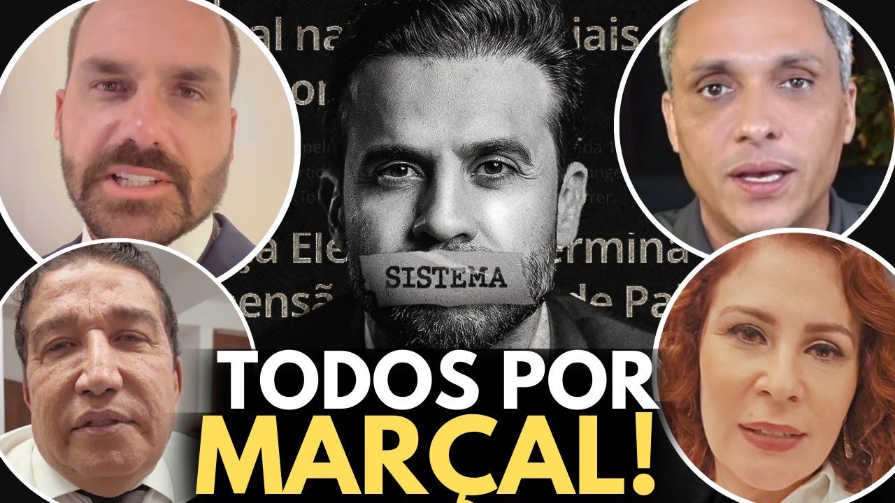 Eduardo Bolsonaro, Gustavo Gayer, Magno Malta e Zambelli saem em defesa de Pablo Marçal