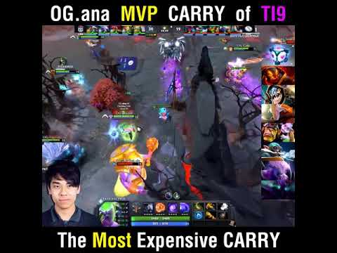 OG.ana MVP CARRY of TI9 - The International 2019 Dota 2