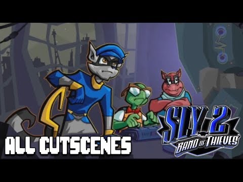 Sly 2 Band of Thieves All Cutscenes Movie Game Movie