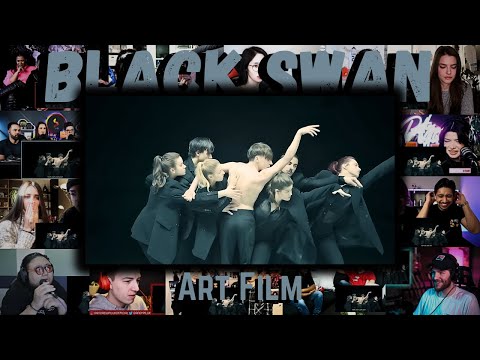 BTS 'Black Swan' Reaction Mashup 4K
