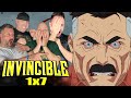 This was the craziest episode yet!!!! First time watching Invincible 1X7 reaction