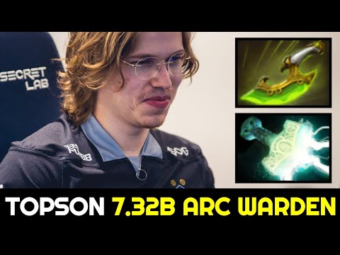 T1.TOPSON Arc Warden is Back — Godlike with Mjollnir & Swift Blink Build 7.32b Dota 2