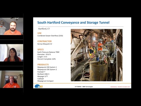 MAPEI Webinar – An Introduction to UTT and Tunnel Boring Machines