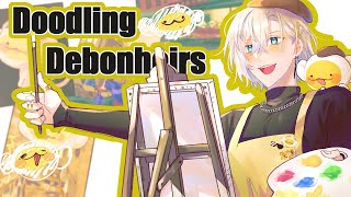 【DOODLING】 🖼️🖌️🐒 【NIJISANJI EN | Kaelix Debonair】