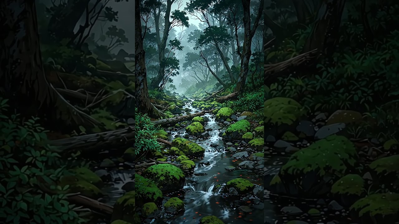 Misty Forest Path at Dawn | AI 4K