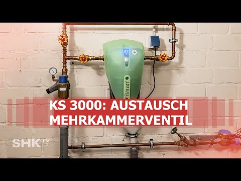 Watercryst: Austausch des Mehrkammerventils bei einer BIOCAT KS 3000 | SHK-TV Montage