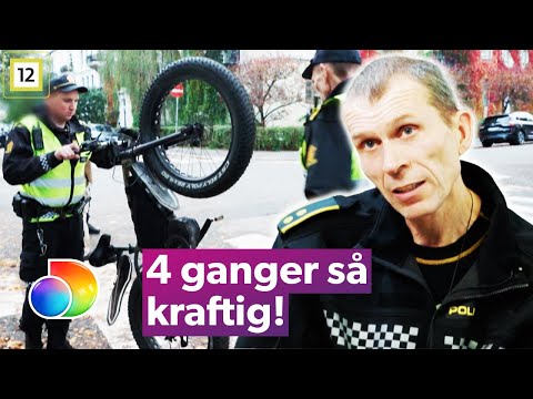 Tango 38 beslaglegger el-sykkel med hastighet som en motorvogn | Politiet - Tango 38