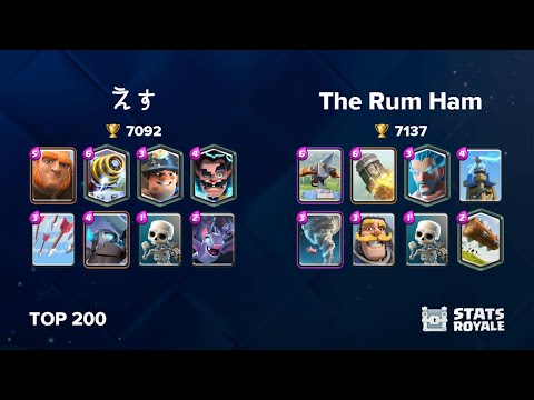 えす vs The Rum Ham [TOP 200]
