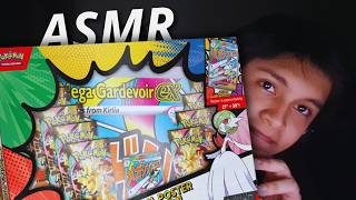 ASMR Mega Gardevoir Premium Poster Collection Opening Relaxing Pokémon Pack Sounds