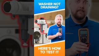 Washer Not Draining? Test the Drain Pump Like a Pro