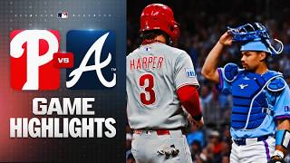 Phillies vs. Braves Game Highlights (4/25/26) | MLB Highlights