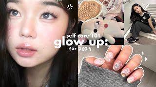 Self-care vlog for 2024 ౨ৎ🍥:Japanese hair care routine, Nails, Korean skincare etc.