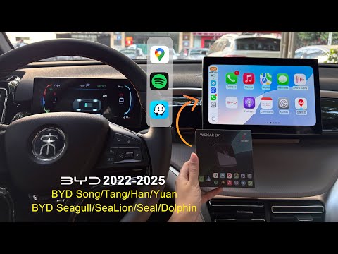 WIZCAR E01 Apple CarPlay / Android Auto для автомобилей BYD и Zeekr - фото 1 - id-p2692740018