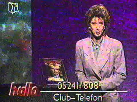 Ansage mit Werbung für Hallo RTL Club (II), RTLplus 21.10.1990