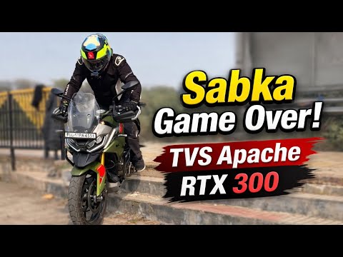2026 TVS Apache RTX 300 Ride Review 