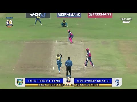 Match 26 Finesse Thrissur Titans vs Adani Trivandrum Royals | HIGHLIGHTS