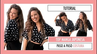 Cómo hacer una blusa manga japonesa (Blusa Tokio)