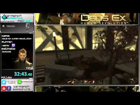 Germench Podcast: Deus Ex: Human Revolution Any % by Heinki [GER]