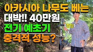 벌초쉽게하는법 벌초용 전기예초기 이거 하나면 끝 아임삭 충전예초기