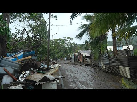 Mayotte residents face storm Dikeledi, less than a month after Chido | AFP