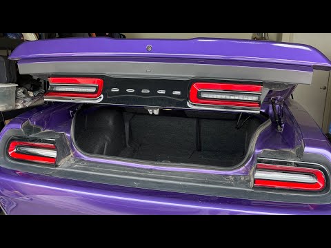 Dodge Challenger Trunk Struts Replacement.