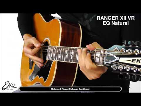 Eko Guitars Ranger VR XII Eq Natural - Audio Test